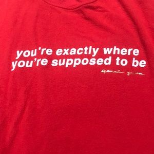 Red Spiritual Gangster Sweater